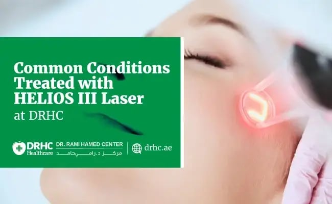 Common Conditions Treated with HELIOS III Laser at DRHC