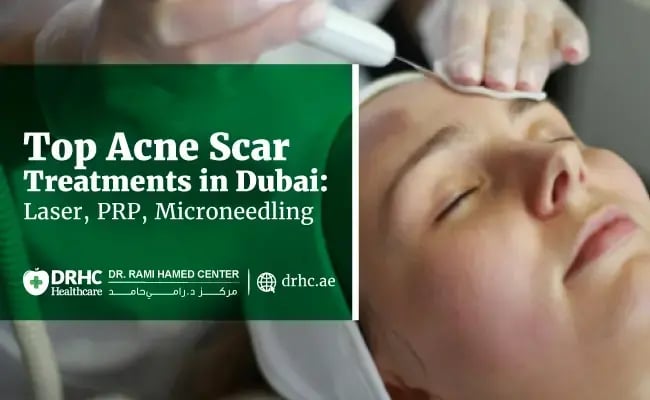 Top Acne Scar Treatments in Dubai: Laser, PRP, Microneedling