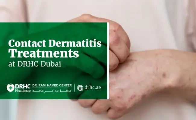 Contact Dermatitis Treatments at DRHC Dubai
