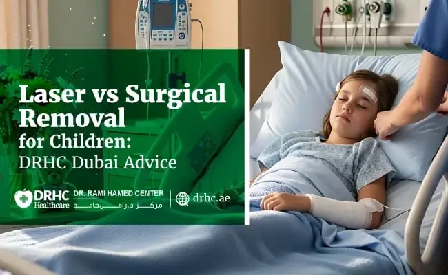 Laser vs Surgical Removal for Children: DRHC Dubai Advice