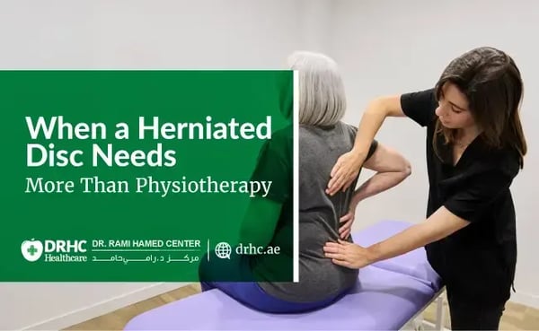 When a Herniated Disc Needs More Than Physiotherapy