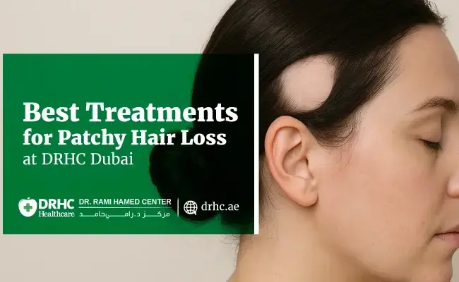 Best Treatments for Patchy Hair Loss at DRHC Dubai