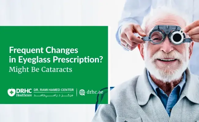 Frequent Changes in Eyeglass Prescription? It Might Be Cataracts